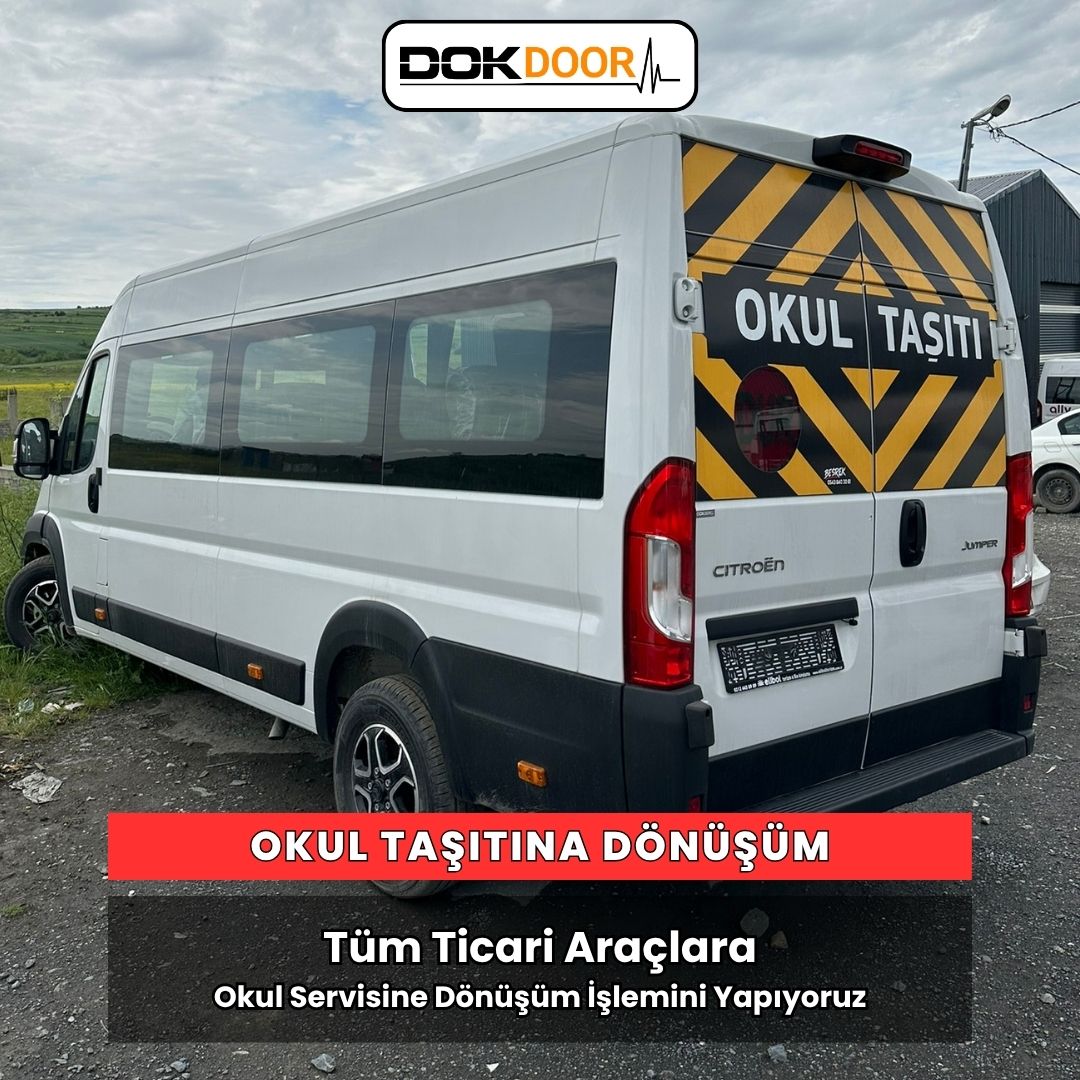 Panelvan Aracı Okul Taşıtına Çevirme