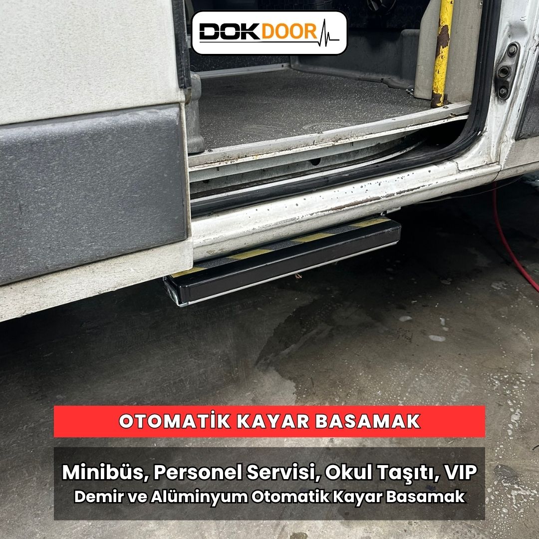 Minibüs Otomatik Kayar Basamak Sistemleri