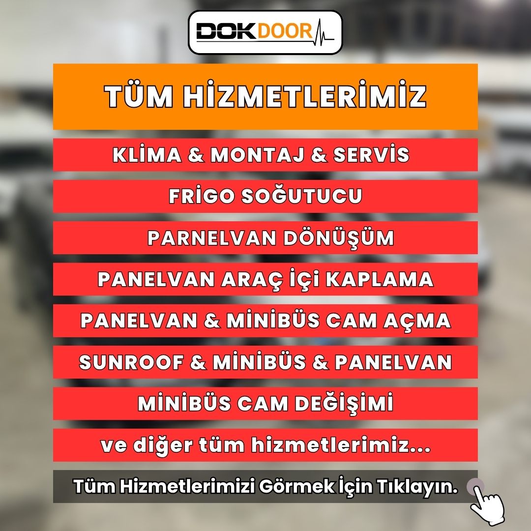 Tüm Hizmetlerimiz & Dokdoor Dizayn ve Klima Sistemleri