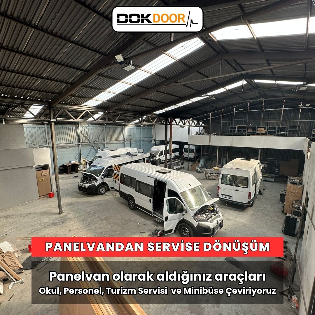 Panelvan Araçları Minibüs ve Servis Aracına Çevirme