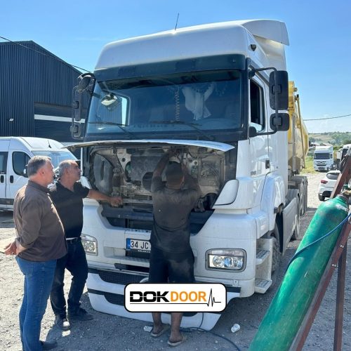 Merecedes Kamyon Klima Bakımı ve Gaz Dolumu